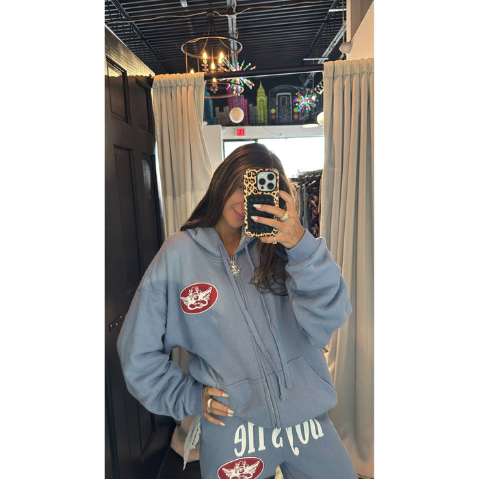Along The Ride Harley Hoodie