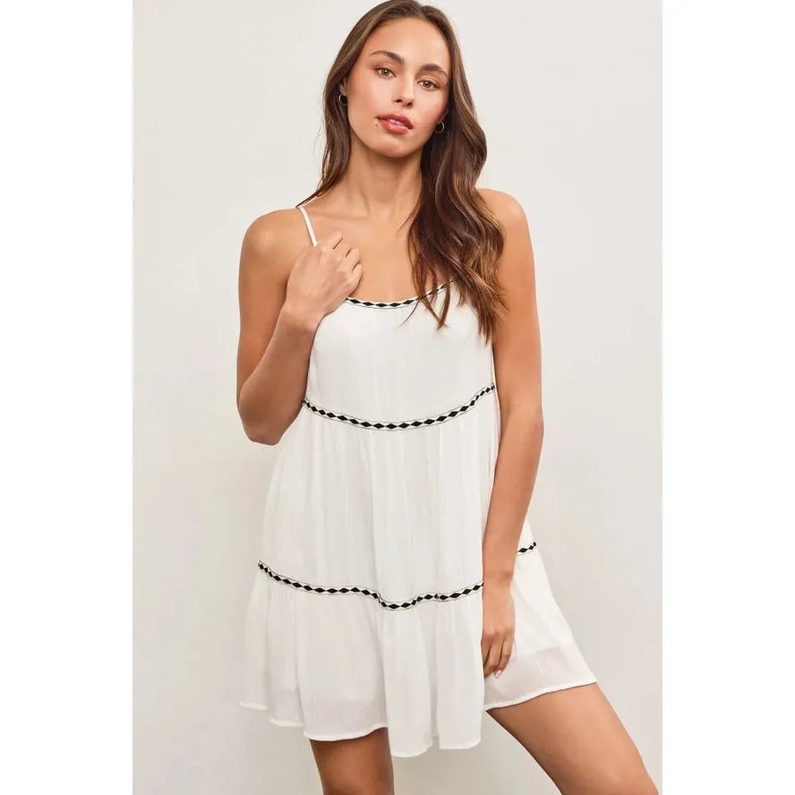 Bluffton Dress in White