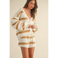 Down To Business Cardigan Set