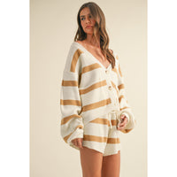 Down To Business Cardigan Set