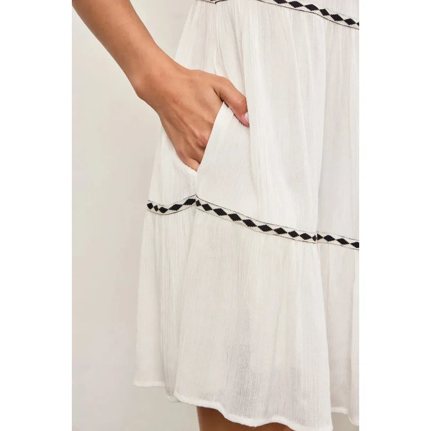 Bluffton Dress in White
