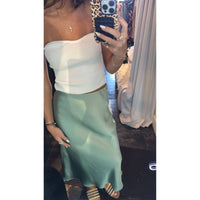Satin Maxi Skirt (2 Colors)