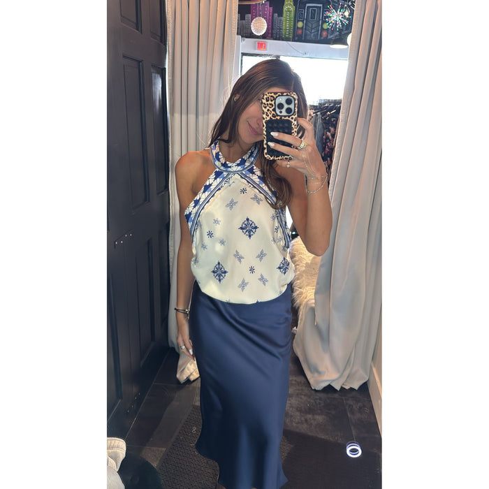 Satin Maxi Skirt (2 Colors)
