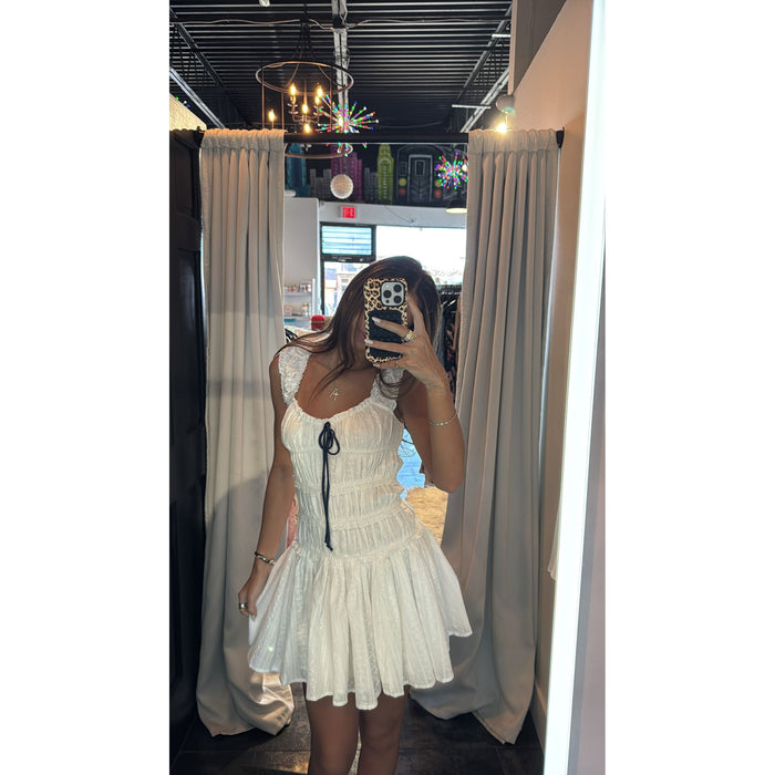 Blue Ribbon Dress