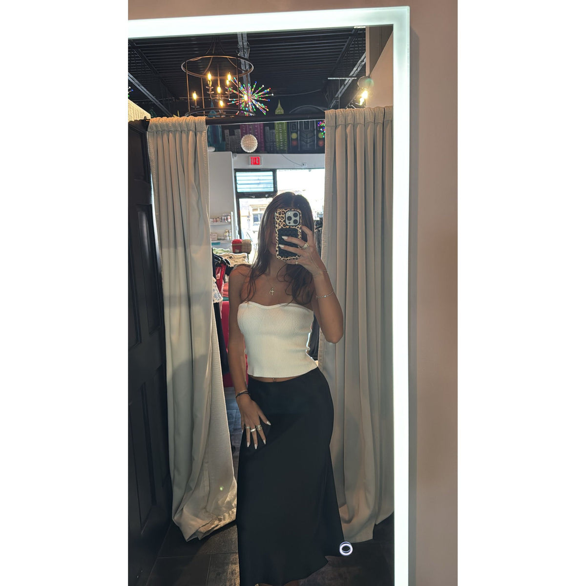 Satin Maxi Skirt (2 Colors)