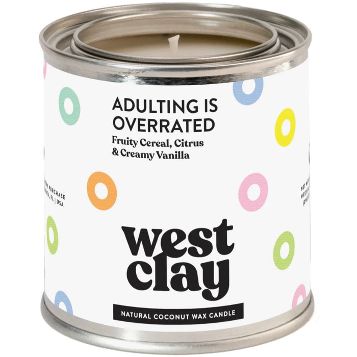 Adulting is Overrated Candle