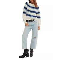 Frankie Cable Stripe Sweater