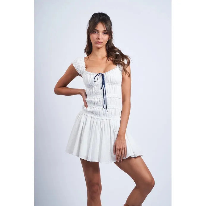 Blue Ribbon Dress