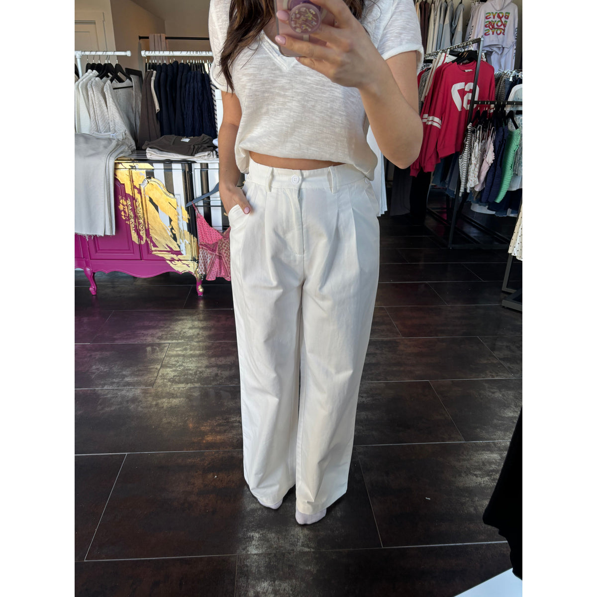 Perfect White Trouser