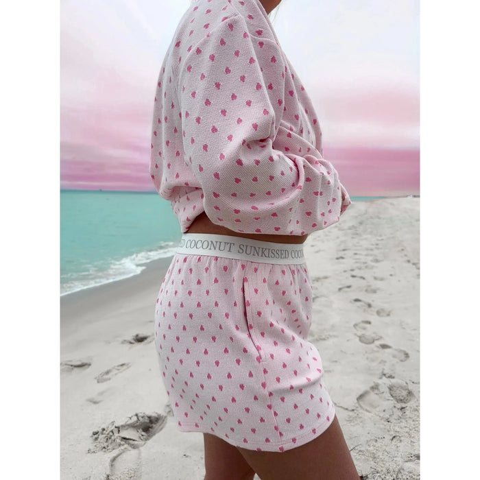 Sunkissed Heart Lounge Shorts