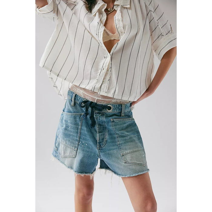Moxie Short In Timeless Blue