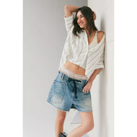 Moxie Short In Timeless Blue