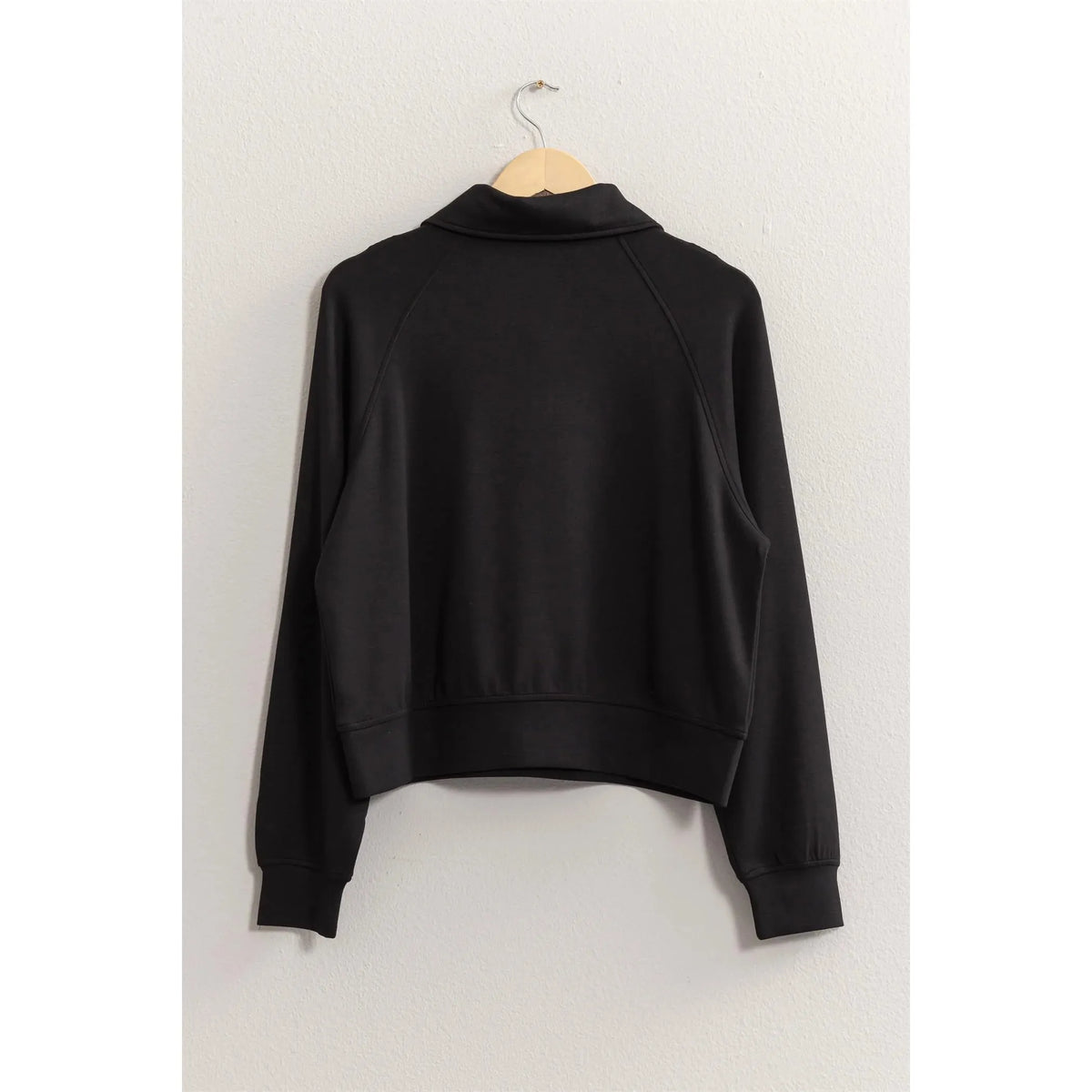 Half Zip Collar Sweatshirt