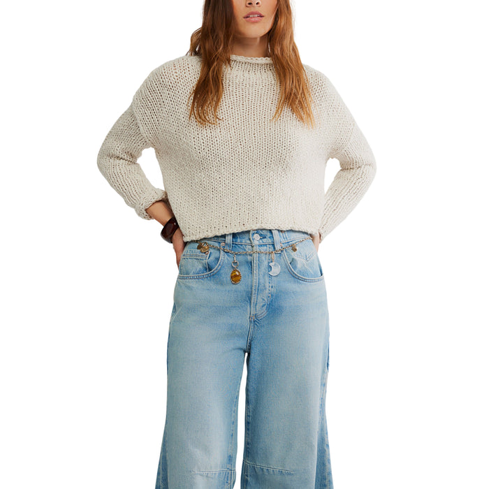 X We the Free WTF Torres Roll Neck