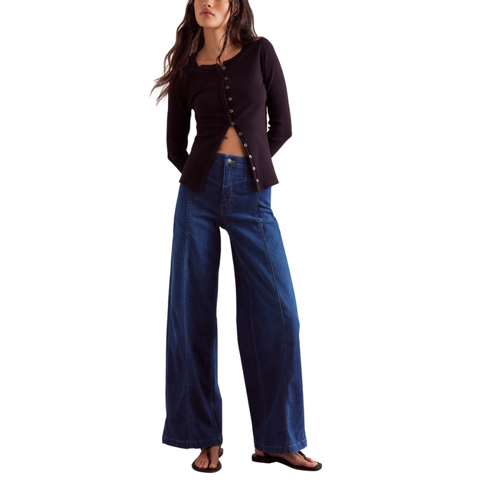 Free People Alia Wide Leg Jean