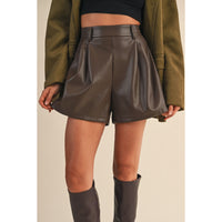 Dana Vegan Leather Short