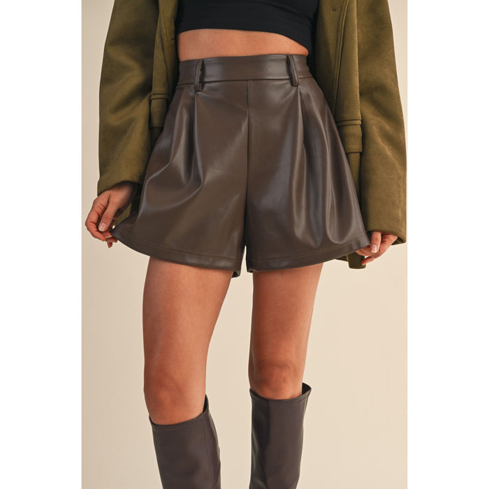 Dana Vegan Leather Short