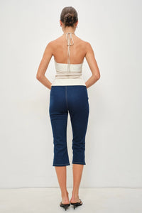 Leda Satin Halter
