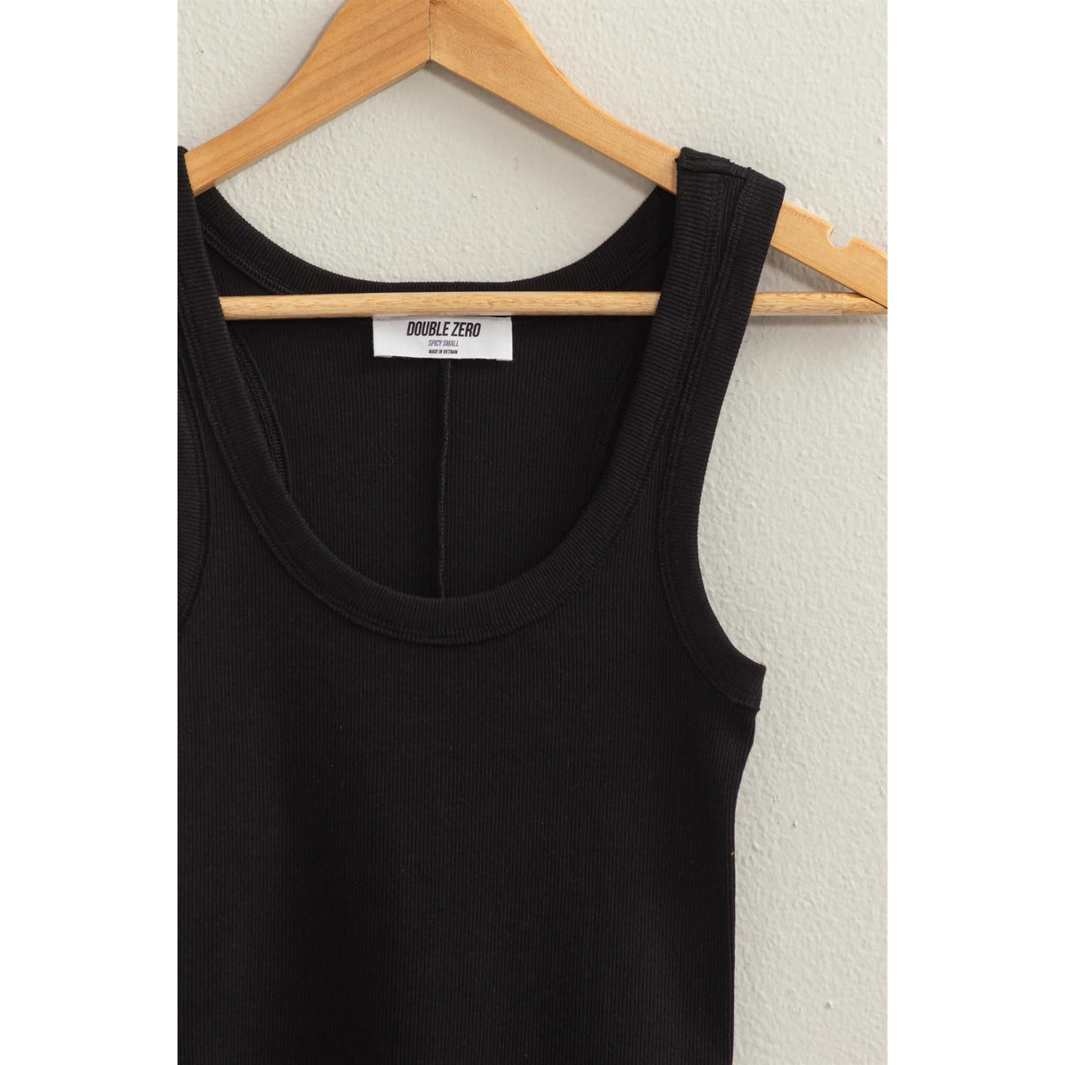 Scoop Neck Ribbed Tank (Multiple Colors Available)