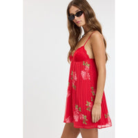 Jillian Dress in Red
