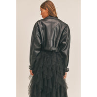 All The Hype Vegan Leather Jacket