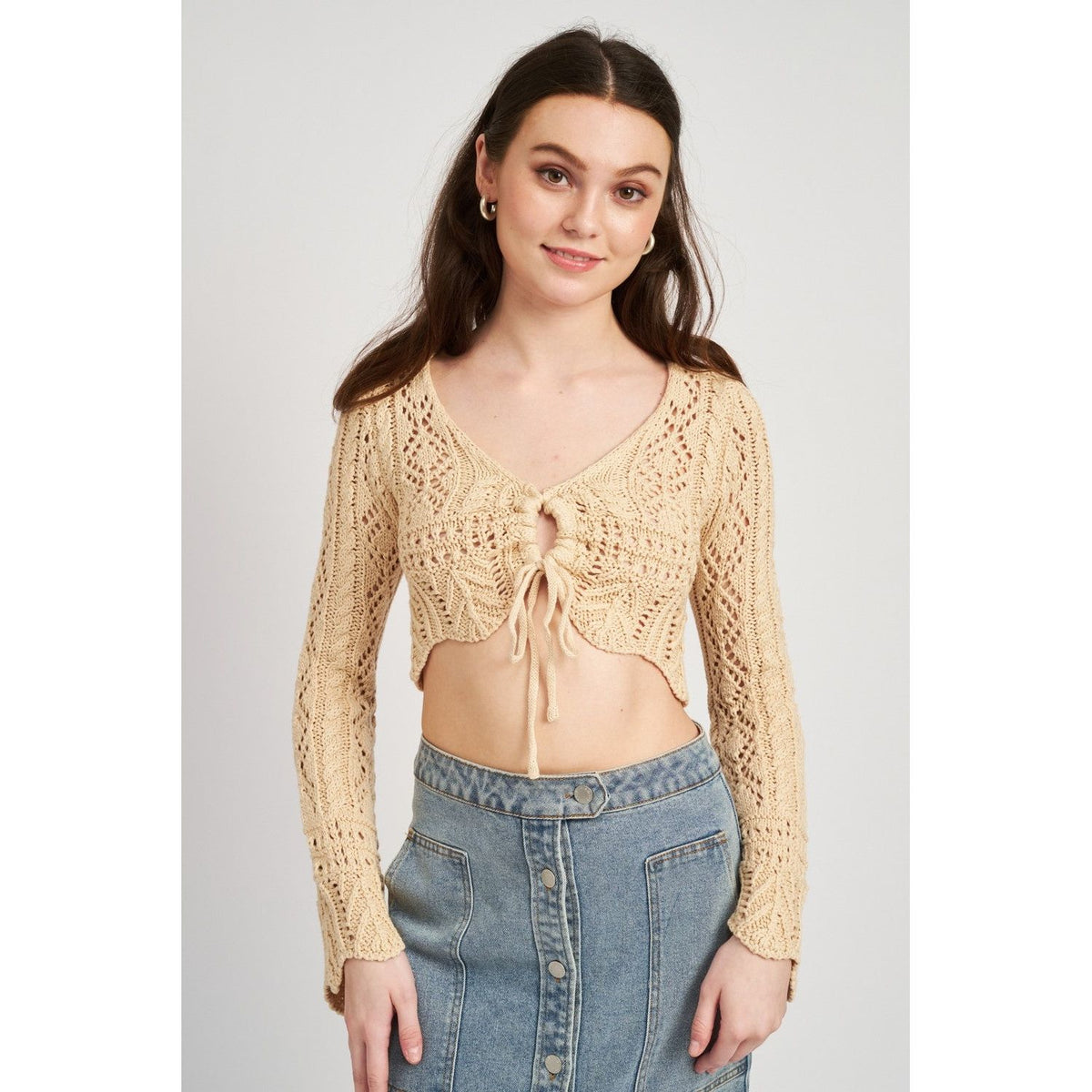 Austin Crochet Top