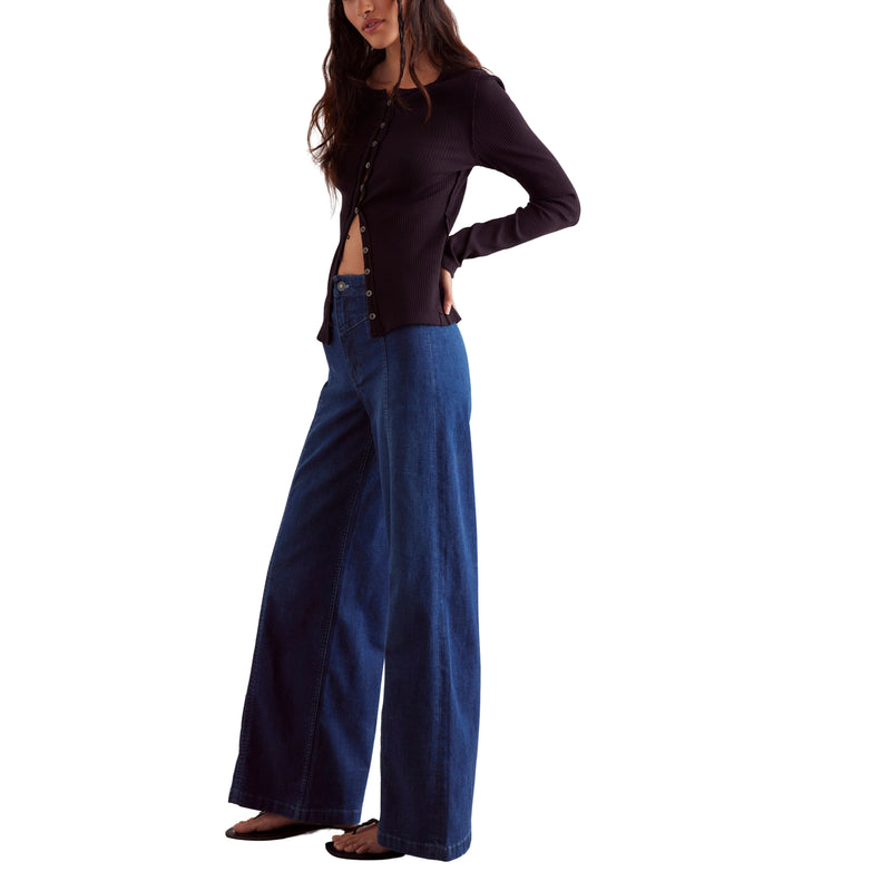 Free People Alia Wide Leg Jean