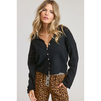 The Essential Cardi in Black