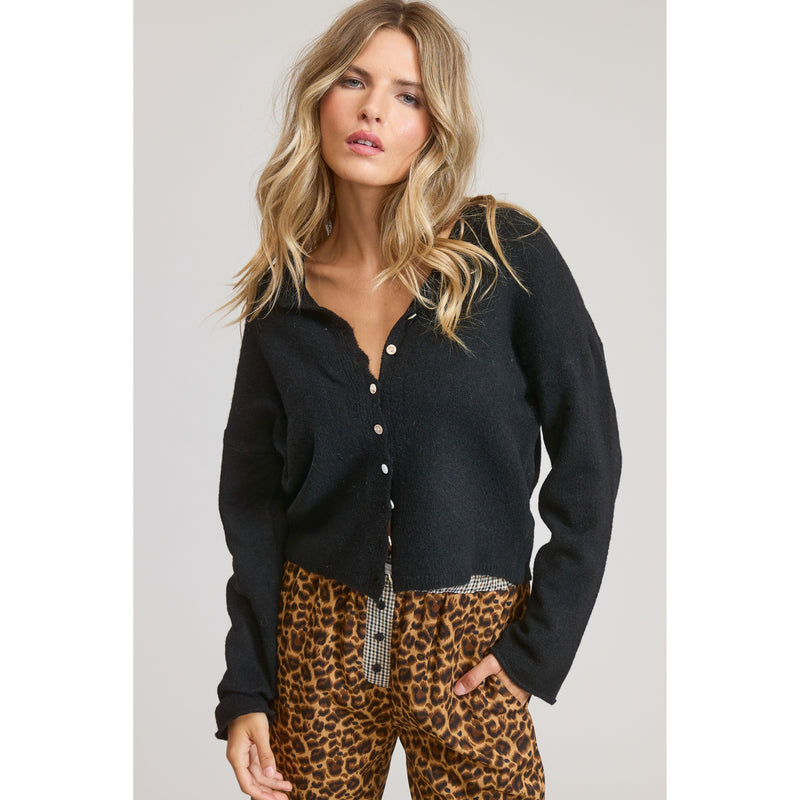 The Essential Cardi in Black