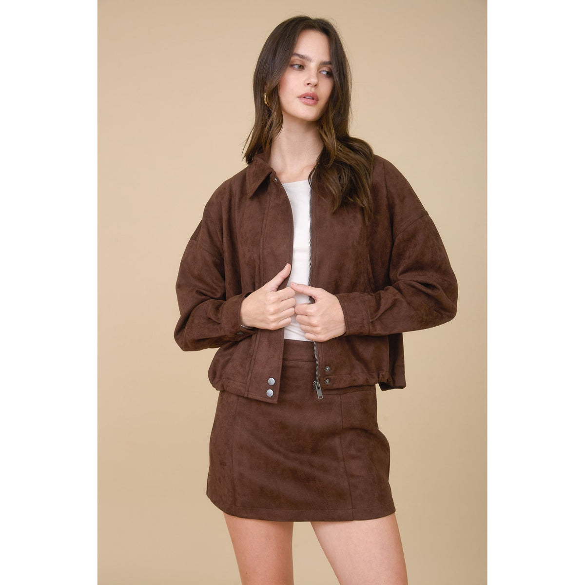 The Zara Suede Jacket