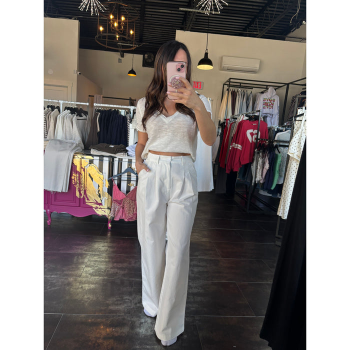 Perfect White Trouser