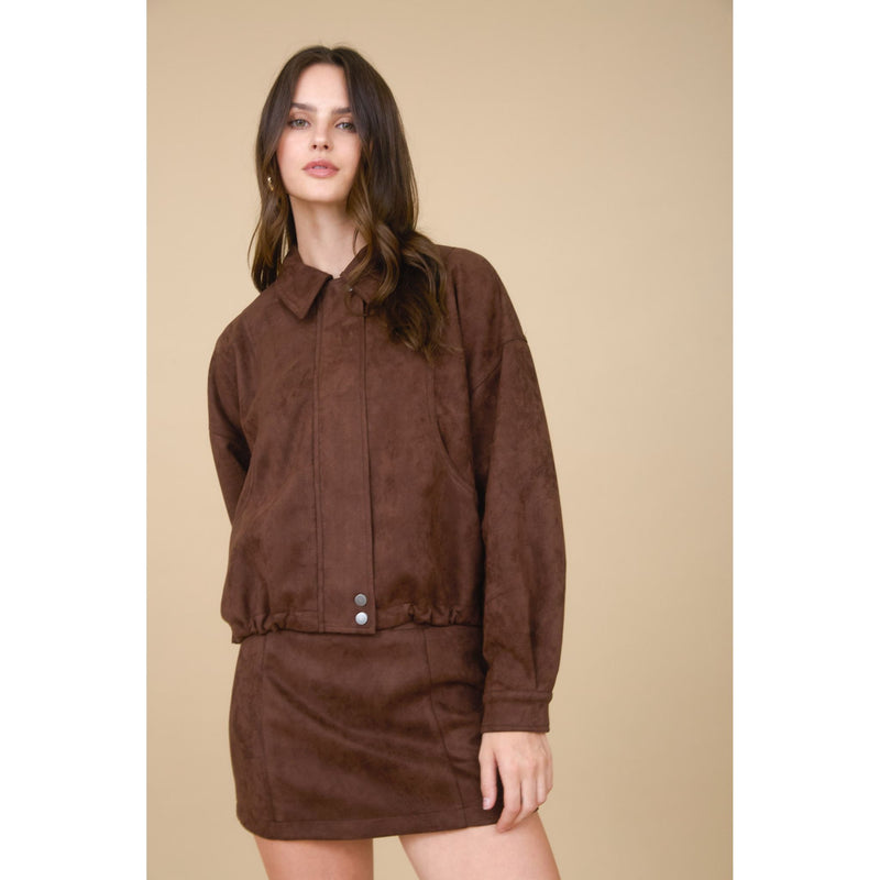 The Zara Suede Jacket