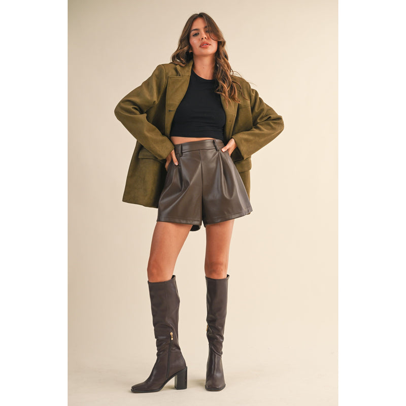 Dana Vegan Leather Short