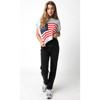 God Bless America Short Sleeved Sweater (2 Colors Available)