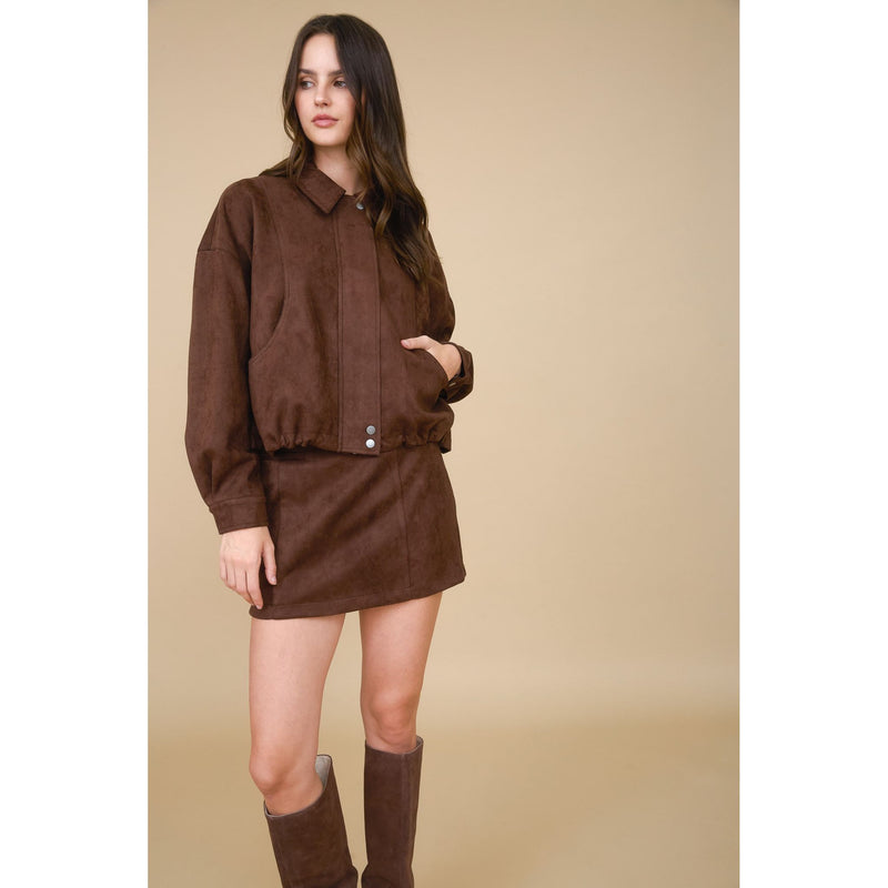 The Zara Suede Jacket