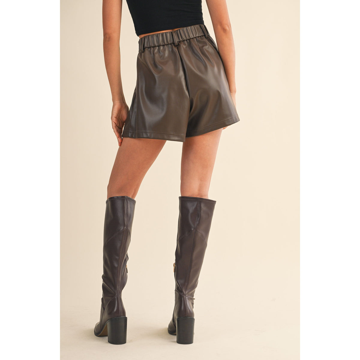 Dana Vegan Leather Short