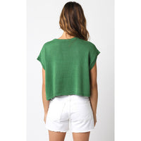 God Bless America Short Sleeved Sweater (2 Colors Available)