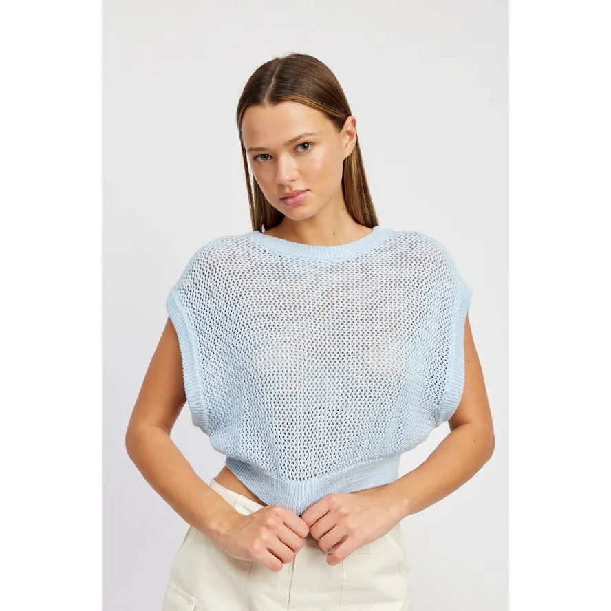 Spring Blues Top