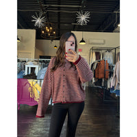 Candy Striped Cardigan