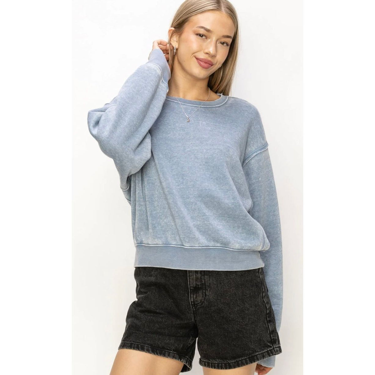 Washed Out Pullover (Available in 4 Colors)