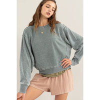 Washed Out Pullover (Available in 4 Colors)