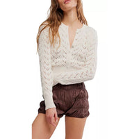 Pretty In Pointelle Cardi