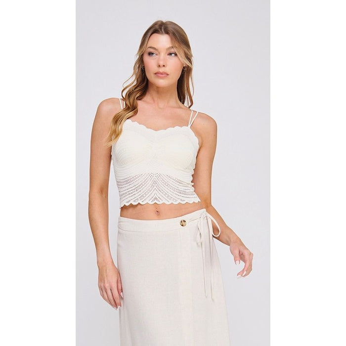 Scalloped Bralette