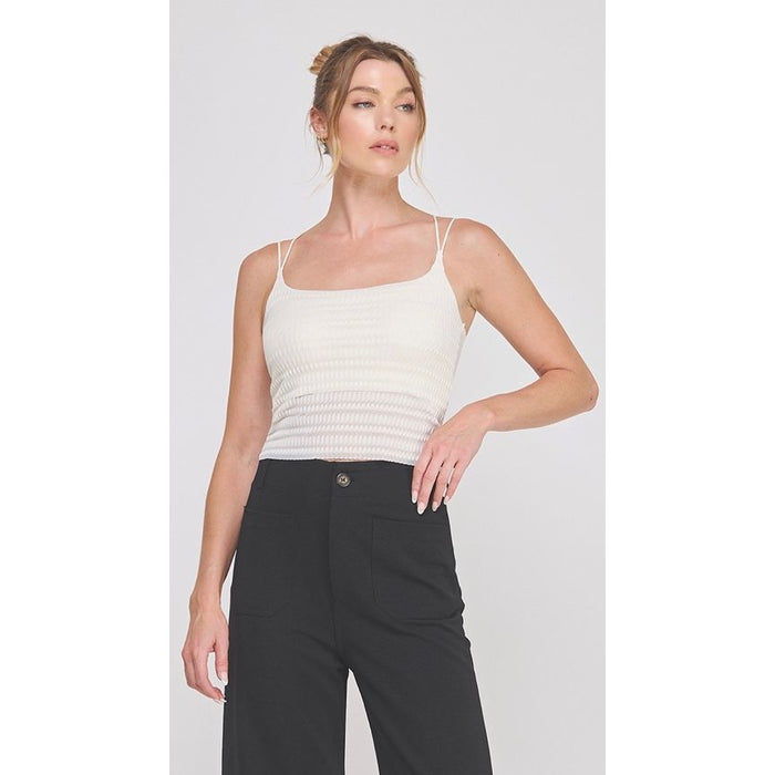 Zig Zag Bralette (White or Black)