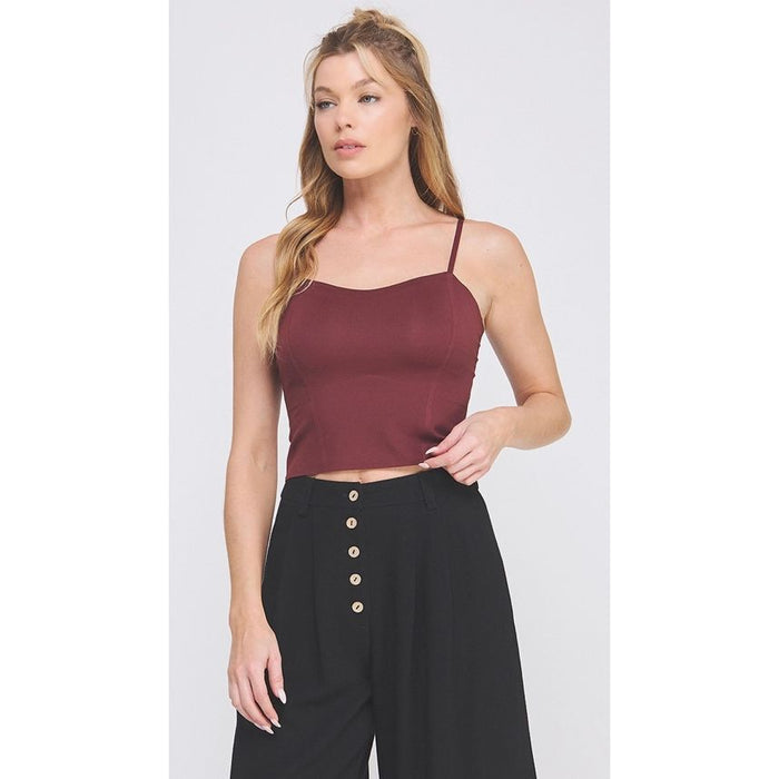 Smooth Bralette (Black or Wine)
