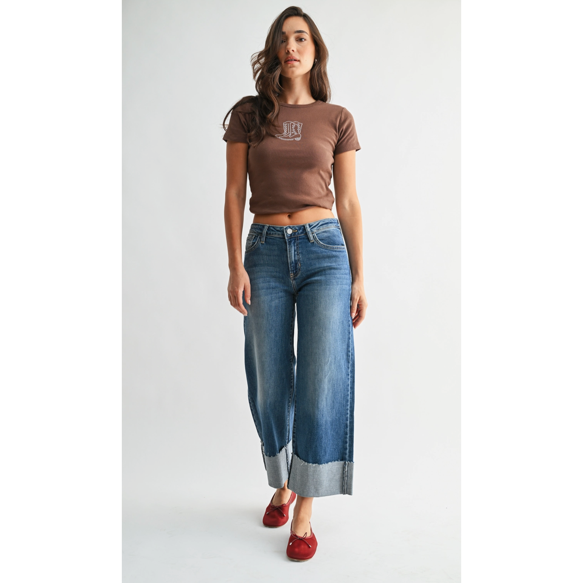 Cuffed Up Medium Jean