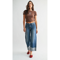 Cuffed Up Medium Jean