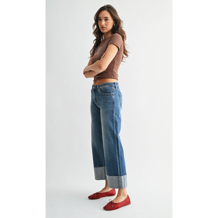 Cuffed Up Medium Jean