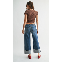 Cuffed Up Medium Jean