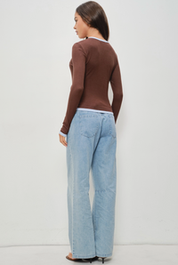 Duo Color Long Sleeve
